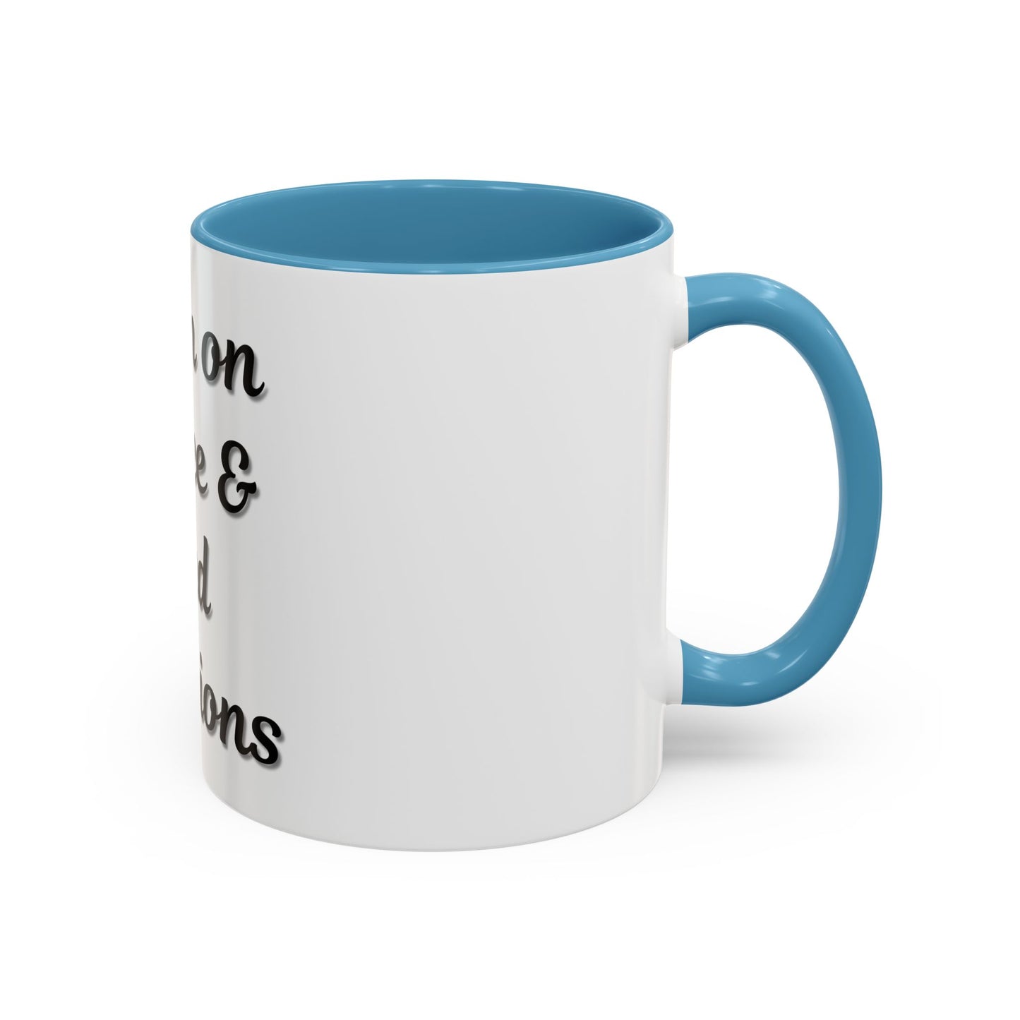 Funny Coffee Mug - "I Run on Coffee & Bad Decisions" - Perfect Gift for Coffee Lovers - TRV