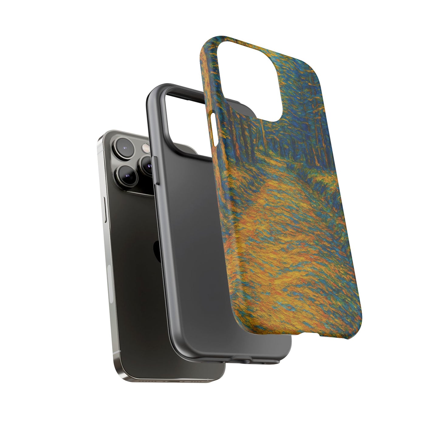 Artistic Phone Case for Nature Lovers, Tough Cases, Vibrant Design, Gift for Friends, Phone Accessories, Unique Artwork - TRV