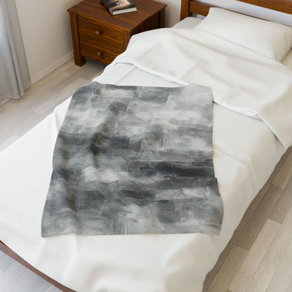 Cozy Velveteen Plush Blanket, Soft Throw for Home Decor, Perfect Gift for Winter, Cozy Nights, and Relaxation - TRV