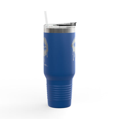 Stylish Insulated Travel Mug - 40oz with Edgy Design for Coffee Lovers