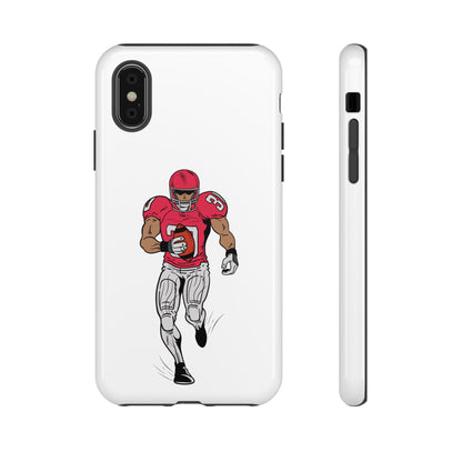Football Player Tough Case, Sports Phone Cover, Athlete Gift, Tough Phone Case, Fall Sports, Football Lover's Accessory - TRV