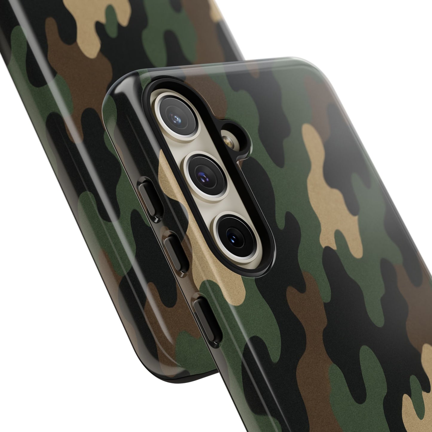 Camouflage Phone Case, Tough Cases, Military Style, Unique Phone Accessories, Gift for Him, Durable Phone Cover - TRV