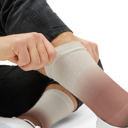 Neutral Ombre Gradient Socks | Sublimation Socks