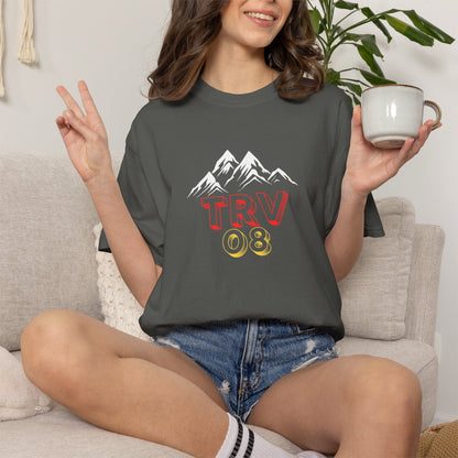 TRV08 Logo Tee | Unisex Garment-Dyed T-Shirt