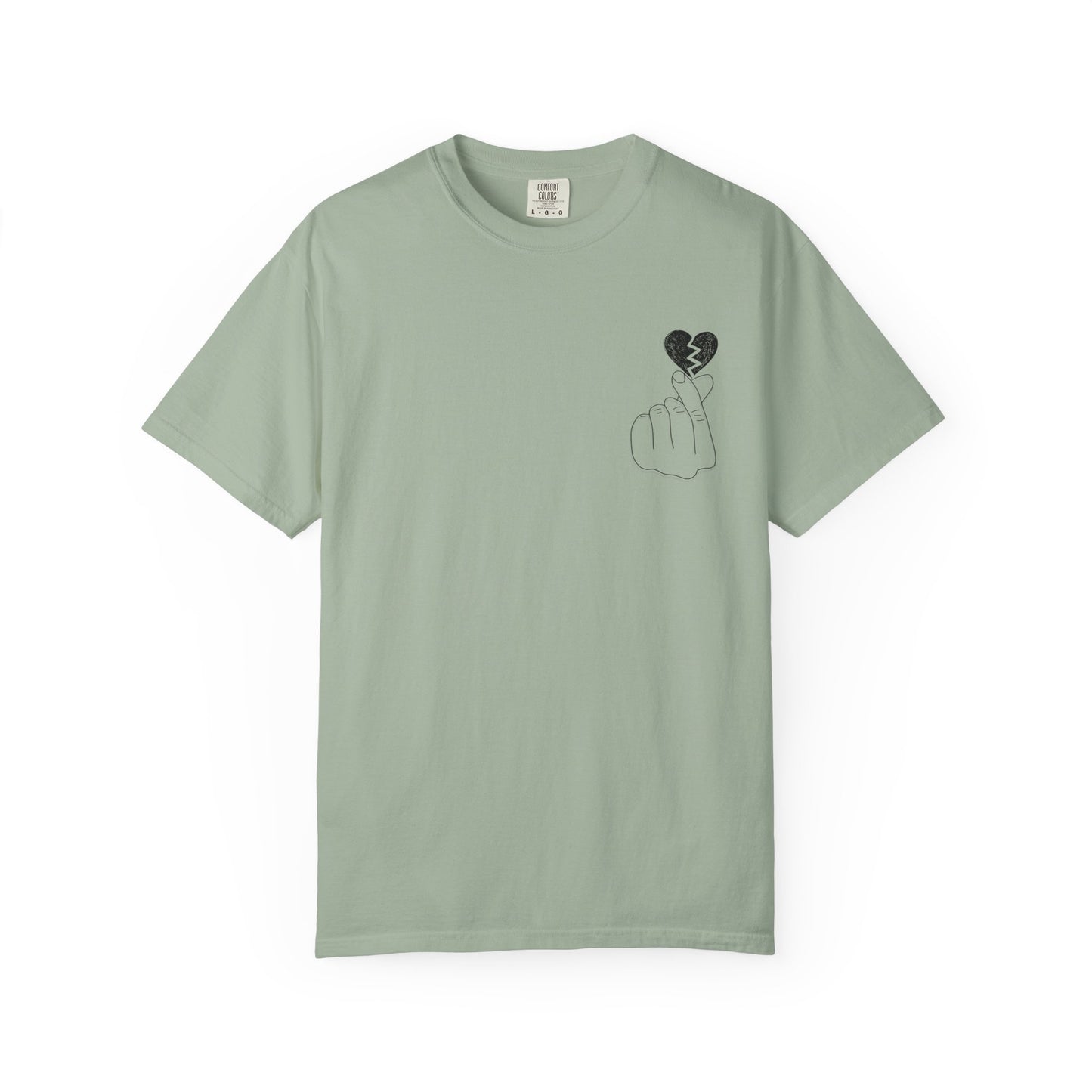 Heartbreak Unisex Garment-Dyed T-Shirt - Trendy Casual Tee for Self-Expression