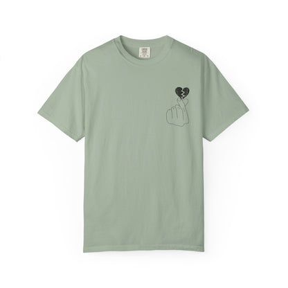 Heartbreak Unisex Garment-Dyed T-Shirt - Trendy Casual Tee for Self-Expression