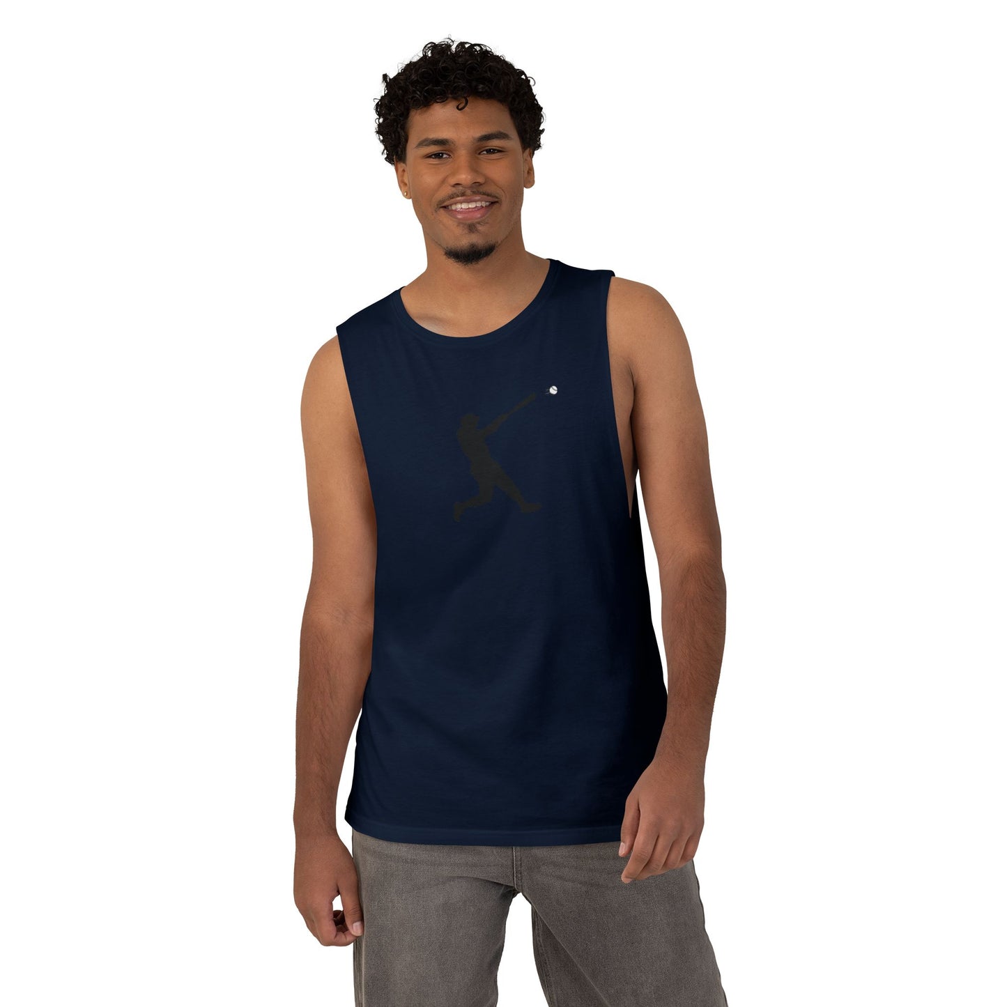 Unisex Baseball Player Tank, Men's Sports Top, Summer Workout Shirt, Casual Sleeveless Tee, Perfect for Sports Fans and Athletes