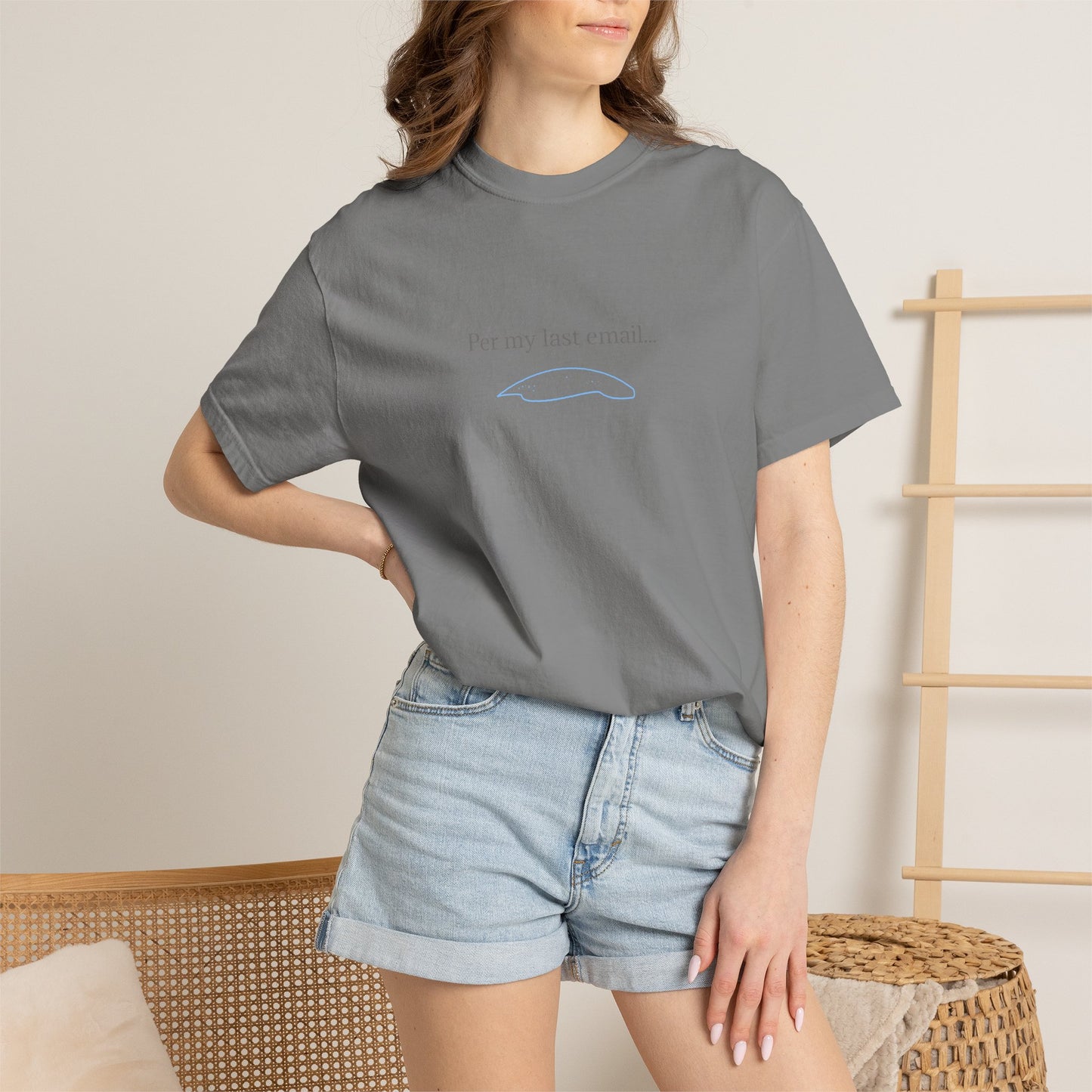 Per my last email T-Shirt | Minimalist Office Humor
