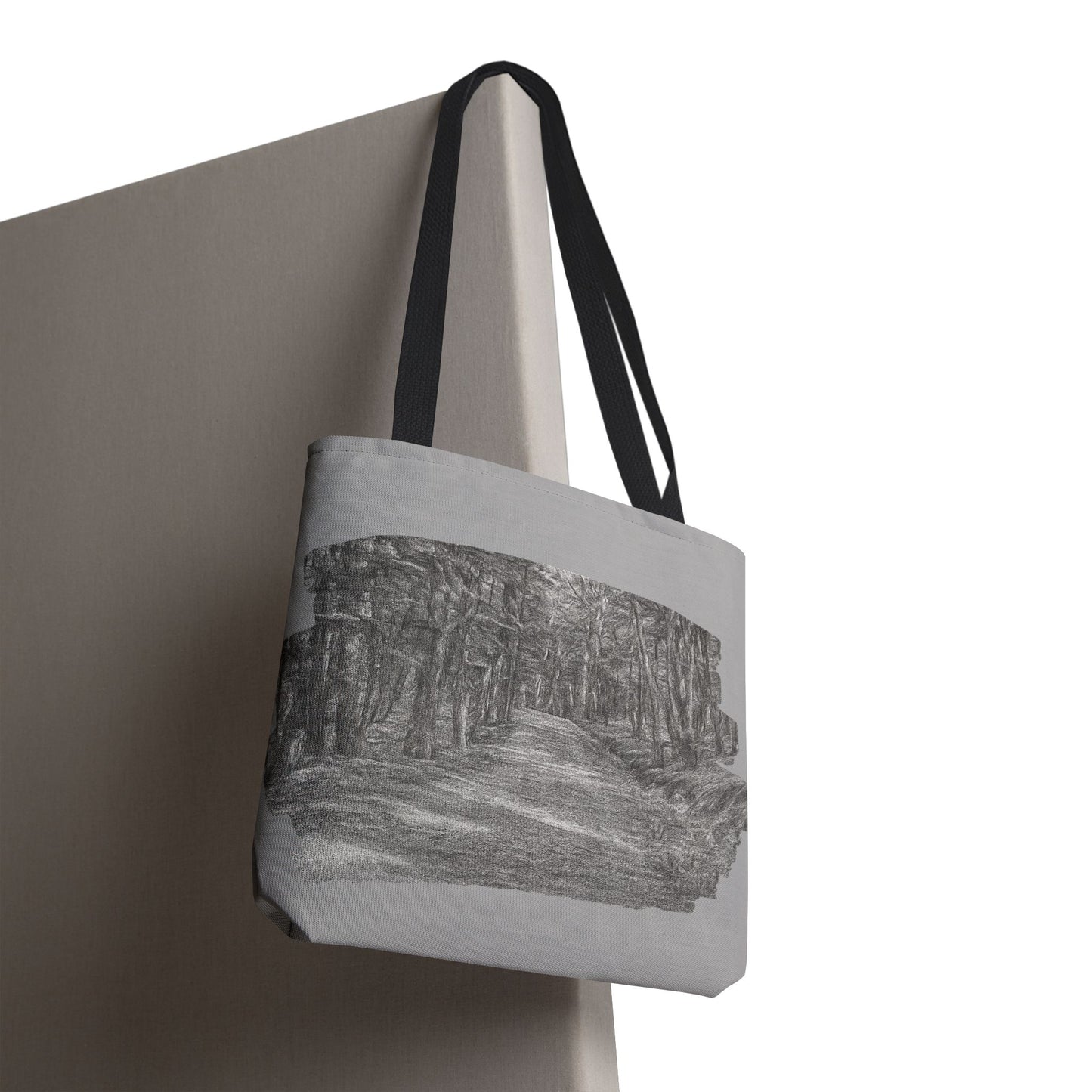 Scenic Path Tote Bag, Reversible Tote, Eco-Friendly Shopper, Outdoor Adventure Bag, Gift for Nature Lovers, Stylish Carryall - TRV