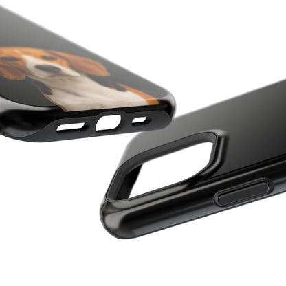 Beagle Photo Magnetic Impact Phone Case — Shockproof, Slim Protective Cover