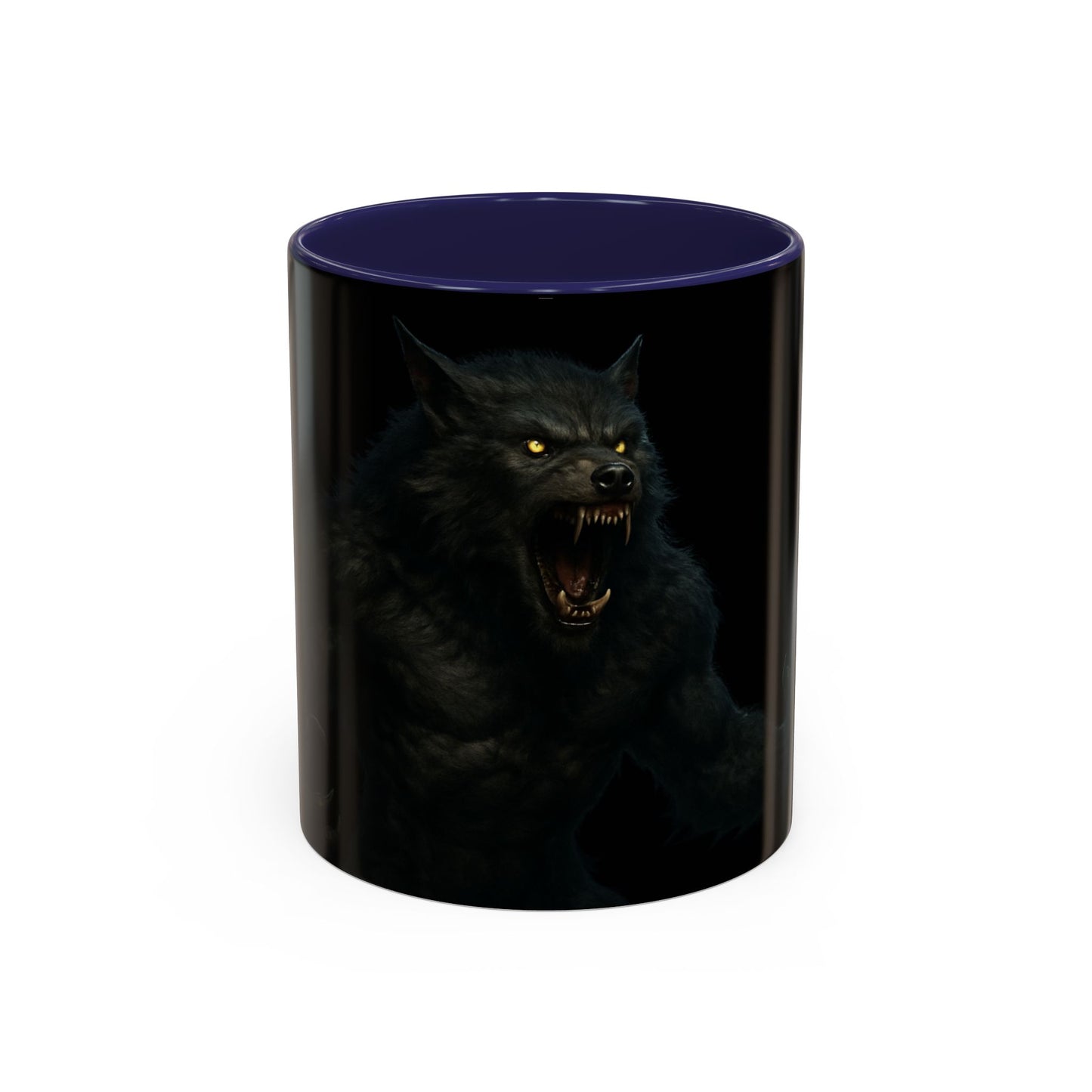 Howling Werewolf Coffee Mug - Perfect Gift for Horror Lovers, Wolf Enthusiasts, Halloween Decor, Unique Drinkware, Gothic Homeware - TRV