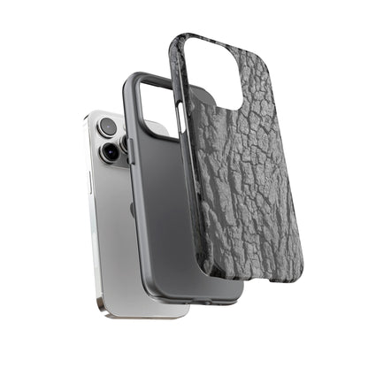 Rustic Bark Phone Case - Tough and Durable Protection - TRV
