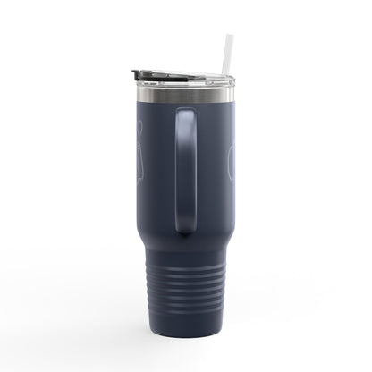 Heart Gesture Insulated Travel Mug - 40oz - Ideal for Coffee Enthusiasts, On-the-Go Drinkers, Valentine's Day Gift, Travel Companion, Large