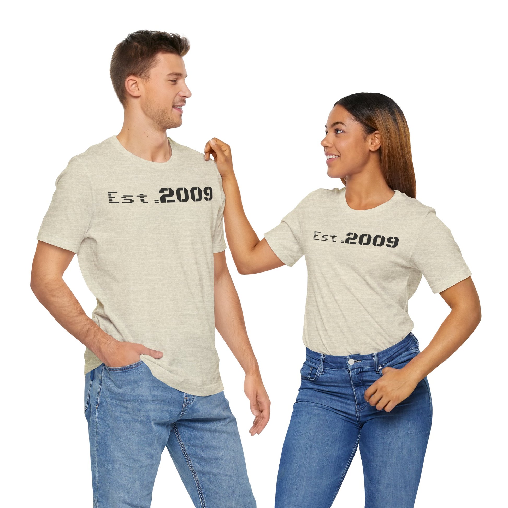 Established 2009 Unisex Tee - Casual Wear, Birthday Gift, Graduation Outfit, Anniversary Shirt, Personalized Fashion - TRV