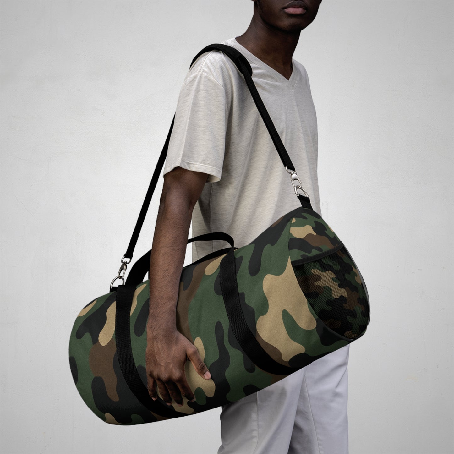 Camouflage Duffel Bag | Adventure Gear, Gym Bag, Travel Bag, Weekend Bag, Stylish Tote