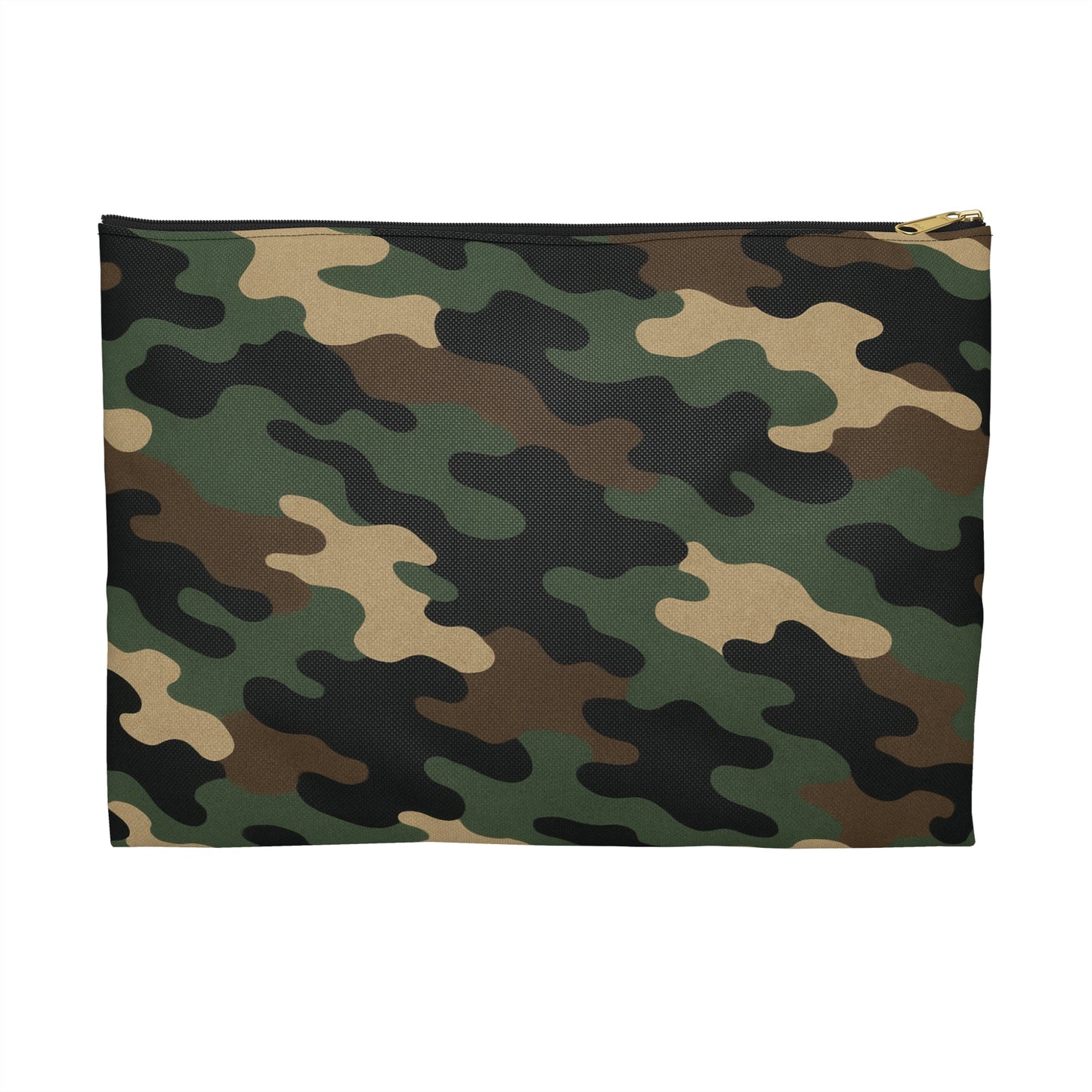 Camouflage Accessory Pouch - Chic Camo Makeup Bag, Gear Organizer, Travel Essentials, Military Style, Gift for Him/Her