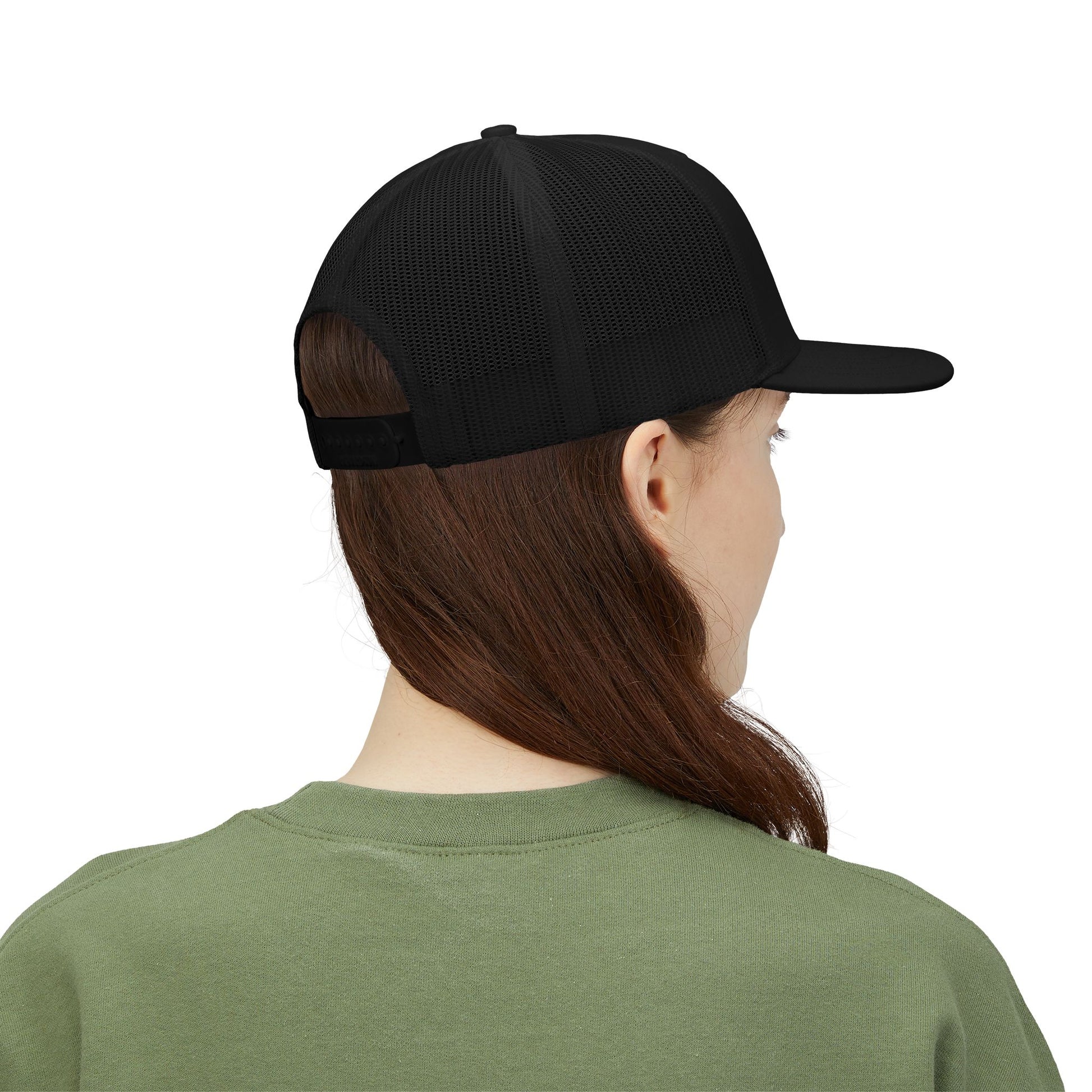 Custom Embroidered Snapback Trucker Cap | Birthday Gift, Fashion Accessory, Casual Wear, Unisex Gift, Vintage Style Hat - TRV