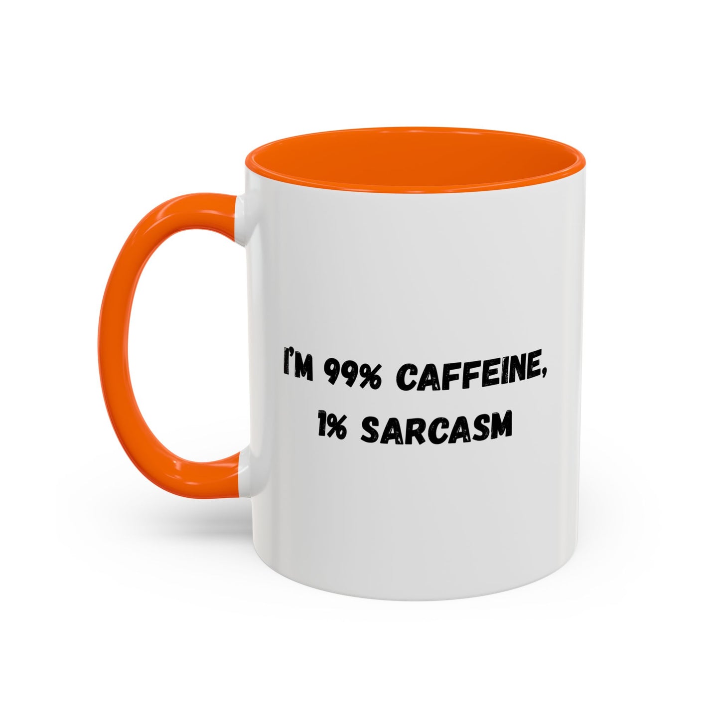 Sarcastic Coffee Mug - Funny Gift for Coffee Lovers, Black and White Accent Mug, Gift for Birthdays, Office Humor, Caffeine Enthusiasts