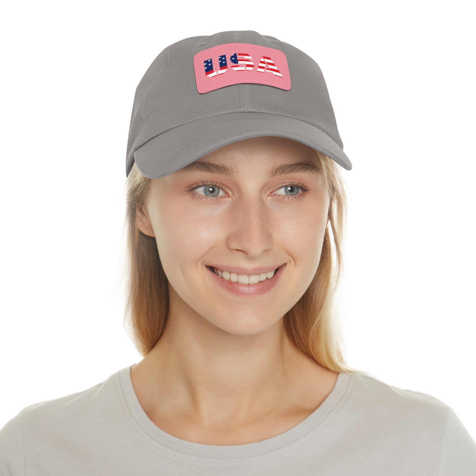 Dad Hat with USA Leather Patch - TRV