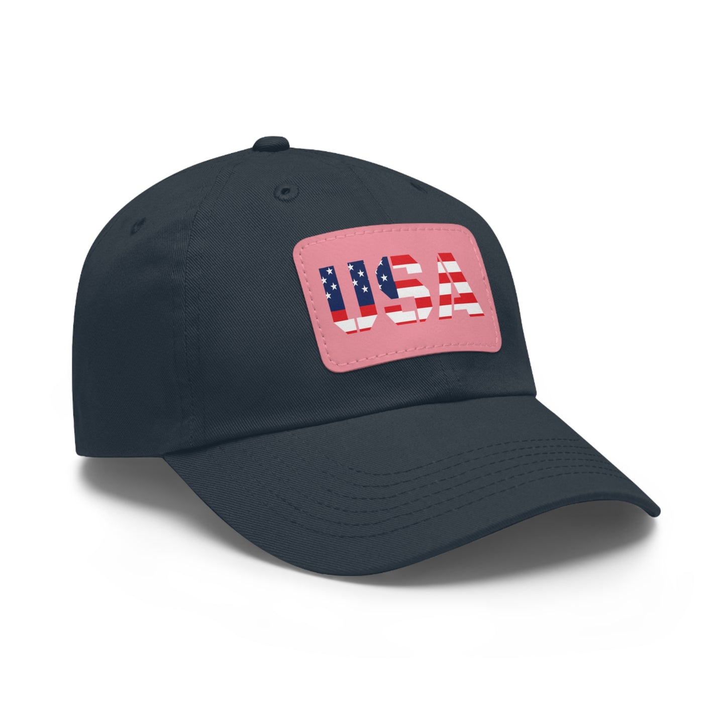 Dad Hat with USA Leather Patch - TRV