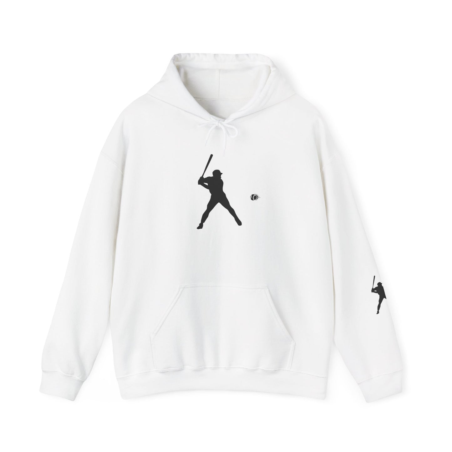 Baseball Themed Unisex Hoodie, Streetwear, Sports Fan Sweatshirt, Gift for Athletes, Casual Wear, Fall Fashion - TRV